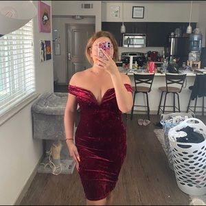 Windsor Velvet Dress